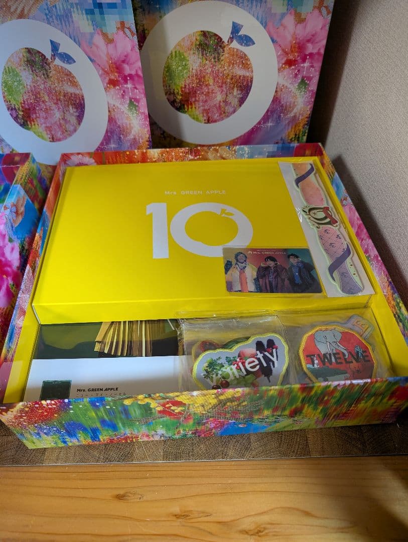 Mrs. GREEN APPLE 10周年 完全ボックス【CDとグッズのみ】