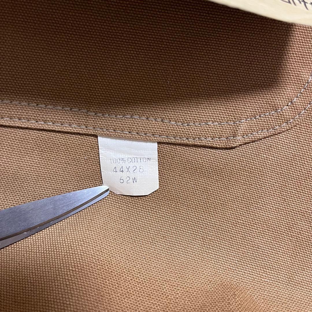 ^*^様 超超スペシャル　60s カーハート　ダブルニー　デッドストック　フラッ