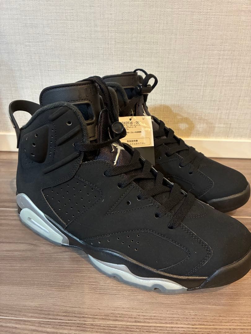 シューズ(男性用) AIR JORDAN 6 RETRO llic Silver 27.0