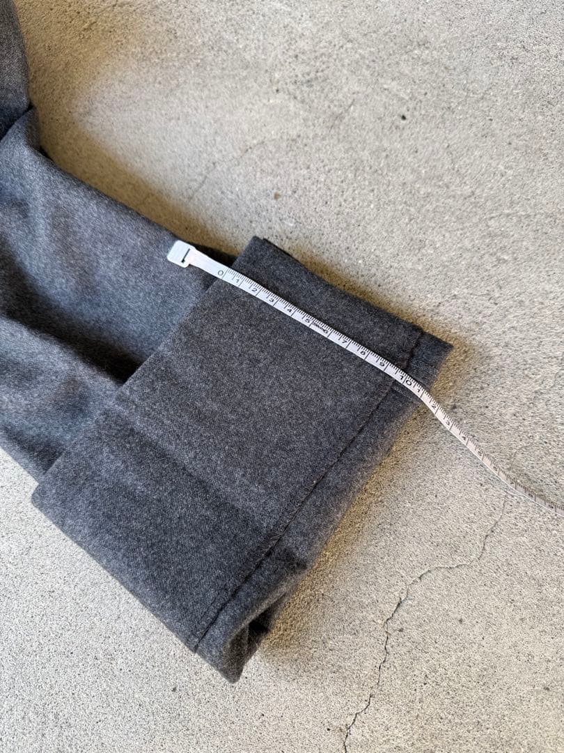 パンツ JIL SANDER 17AW Archive Gray Wool Slacks