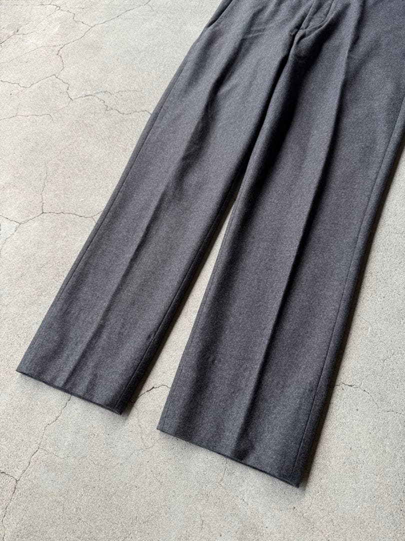 パンツ JIL SANDER 17AW Archive Gray Wool Slacks