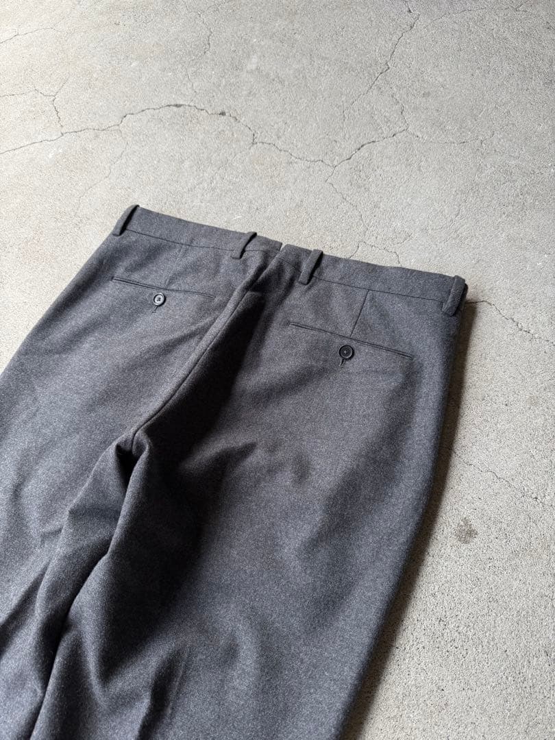 パンツ JIL SANDER 17AW Archive Gray Wool Slacks