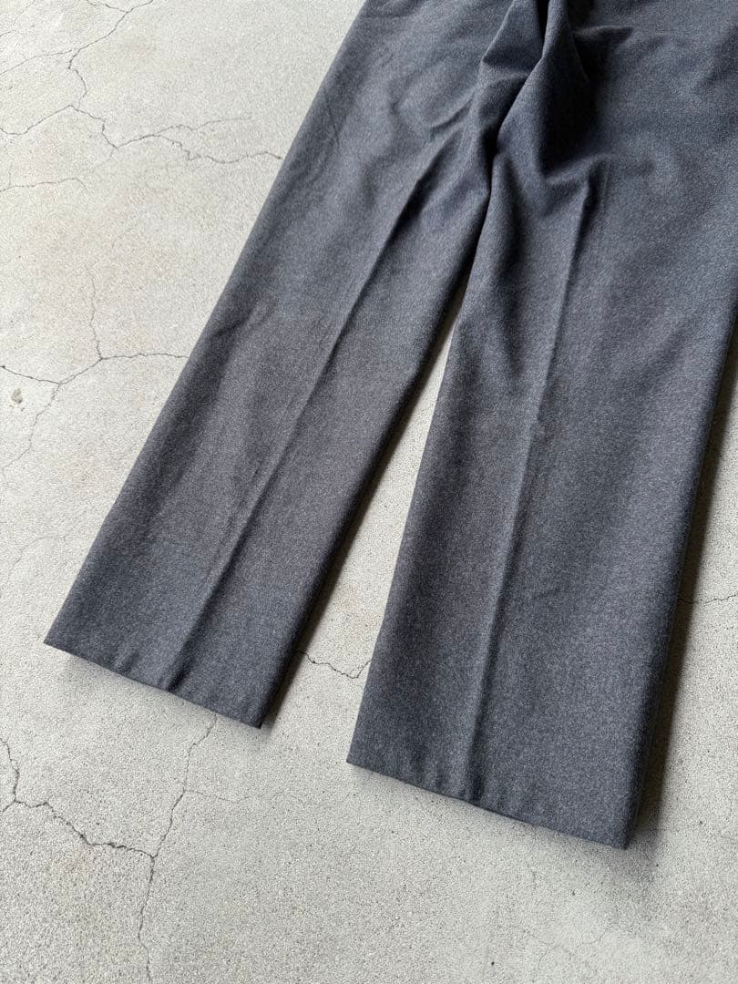 パンツ JIL SANDER 17AW Archive Gray Wool Slacks