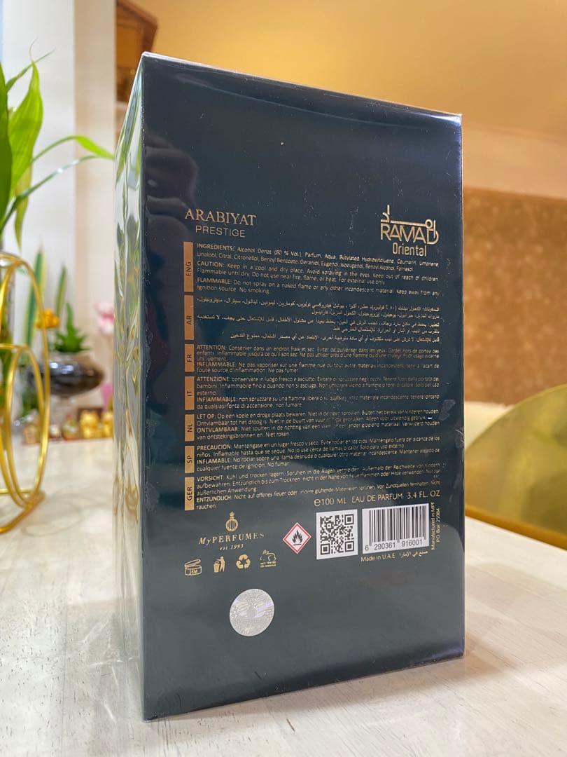 香水(男性用) Arabiyat Prestige Ramad Oriental