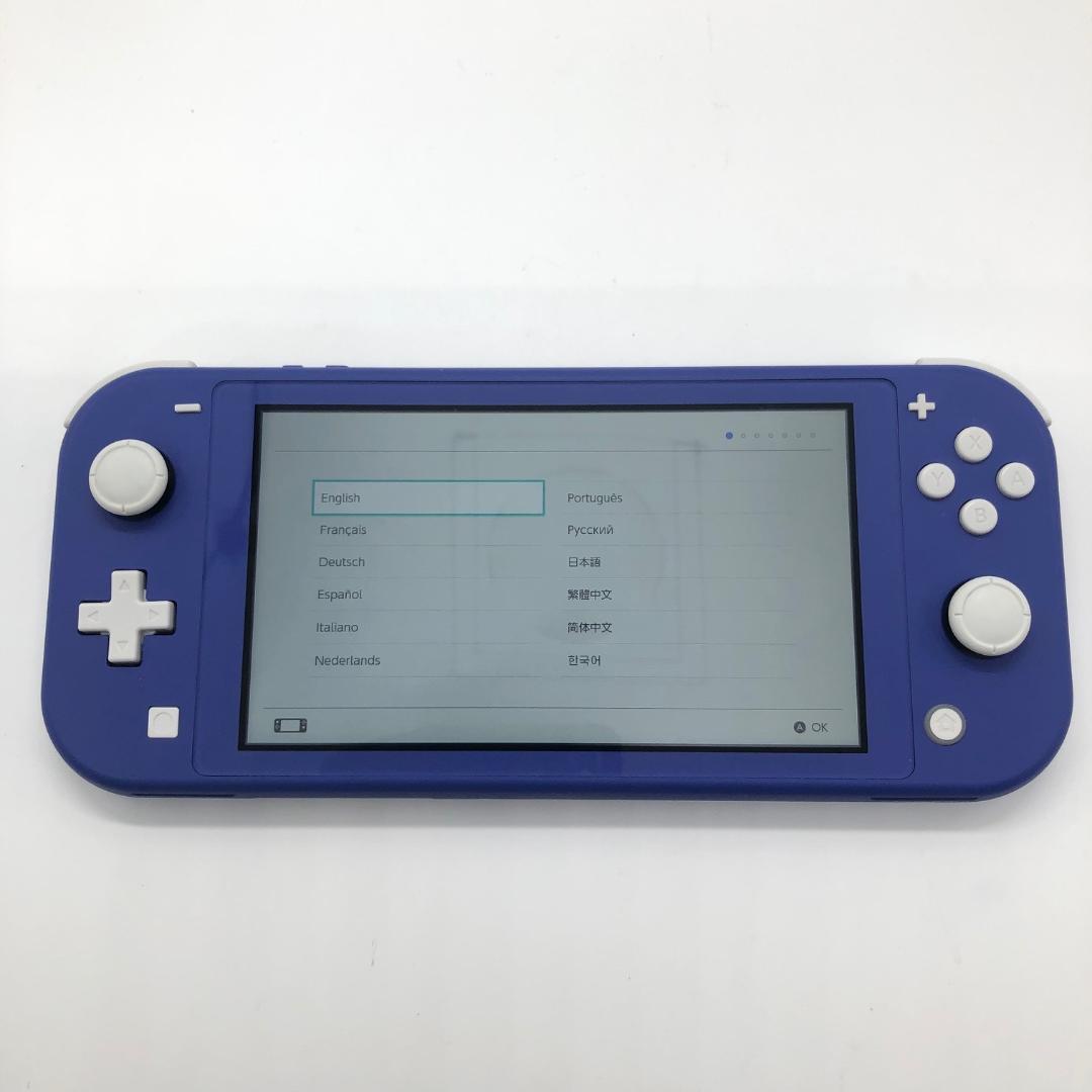 極美品 Nintendo Switch Lite スイッチライト 本体 ブルー
