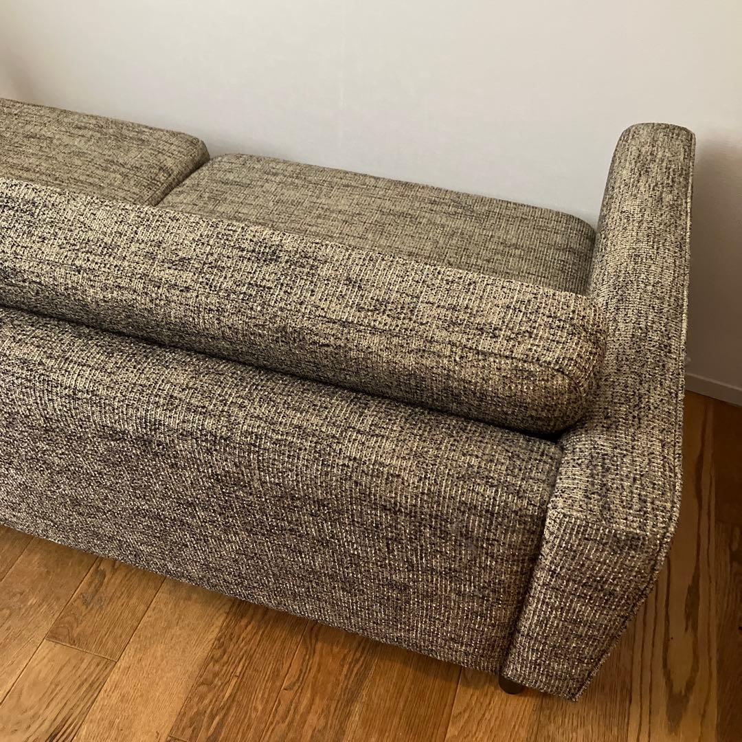 ACME アクメファニチャー ソファ (ブラウン×ブラック ベース)