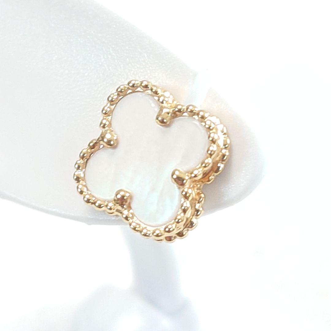 【美品】ヴァンクリーフ&アーペル スウィートアルハンブラピアス 片耳用 6638