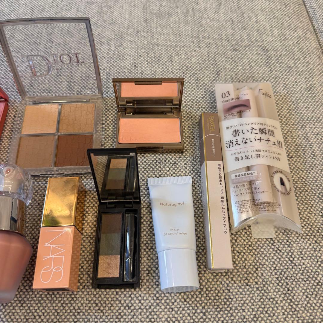 Dior・NARS ・LUNASOL ・JILLSTUARTなどコスメおまとめ