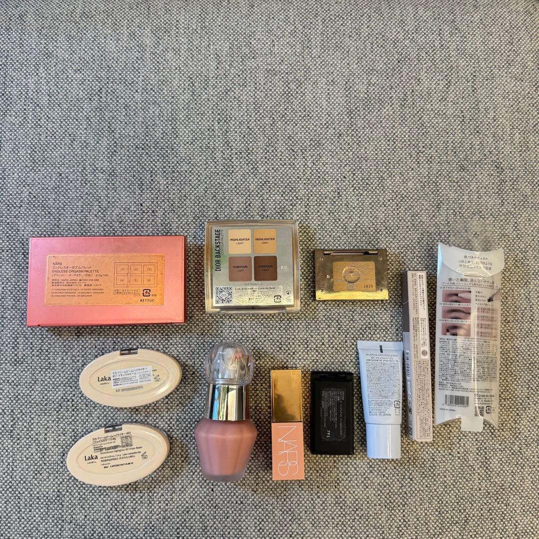 Dior・NARS ・LUNASOL ・JILLSTUARTなどコスメおまとめ