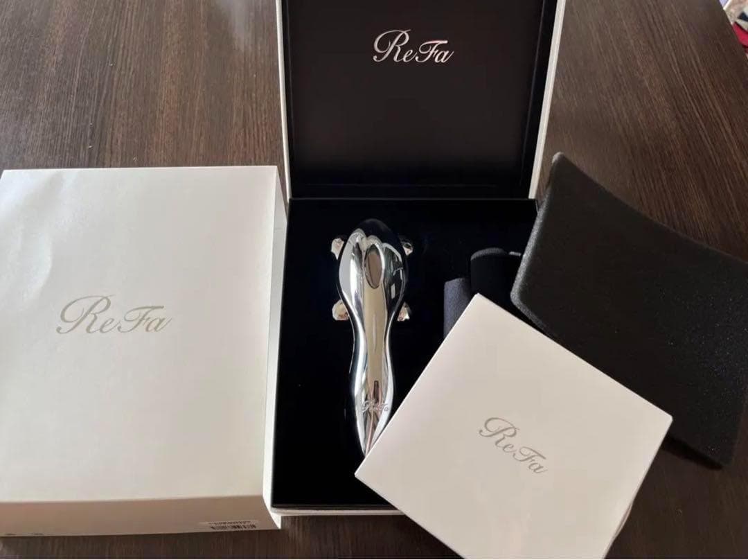 箱 説明書 付 Refa 4 CARAT リファ 4 カラット 美顔ローラー