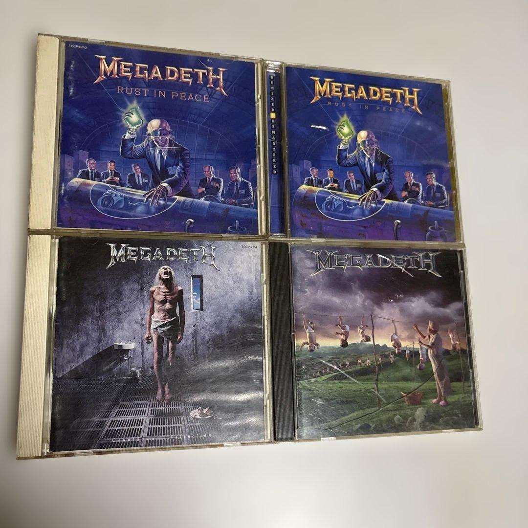 MEGADETH メガデス　CD/DVDセット