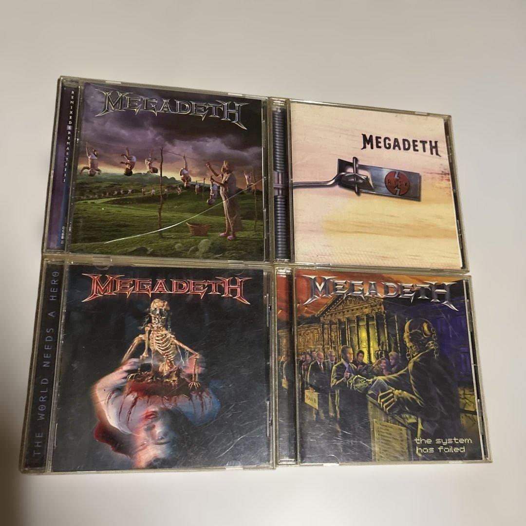 MEGADETH メガデス　CD/DVDセット