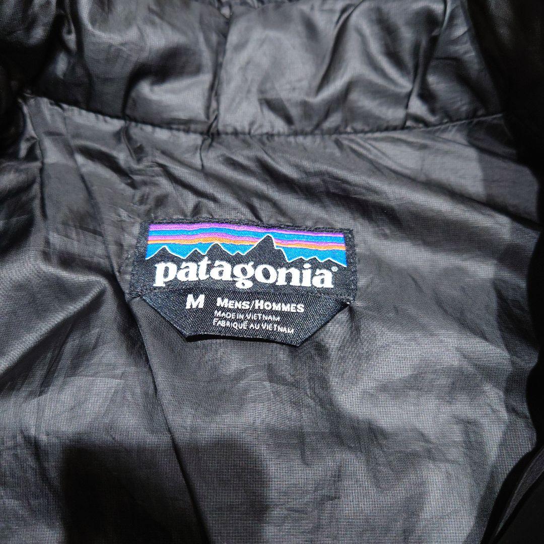patagonia ブラック ナノパフベスト M