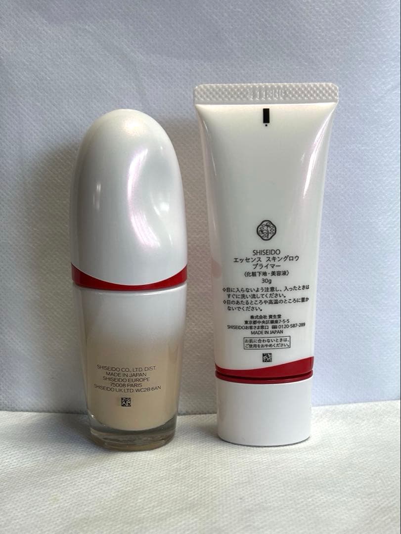 SHISEIDO 資生堂 エッセンススキングロウ　ファンデーション 下地 セット