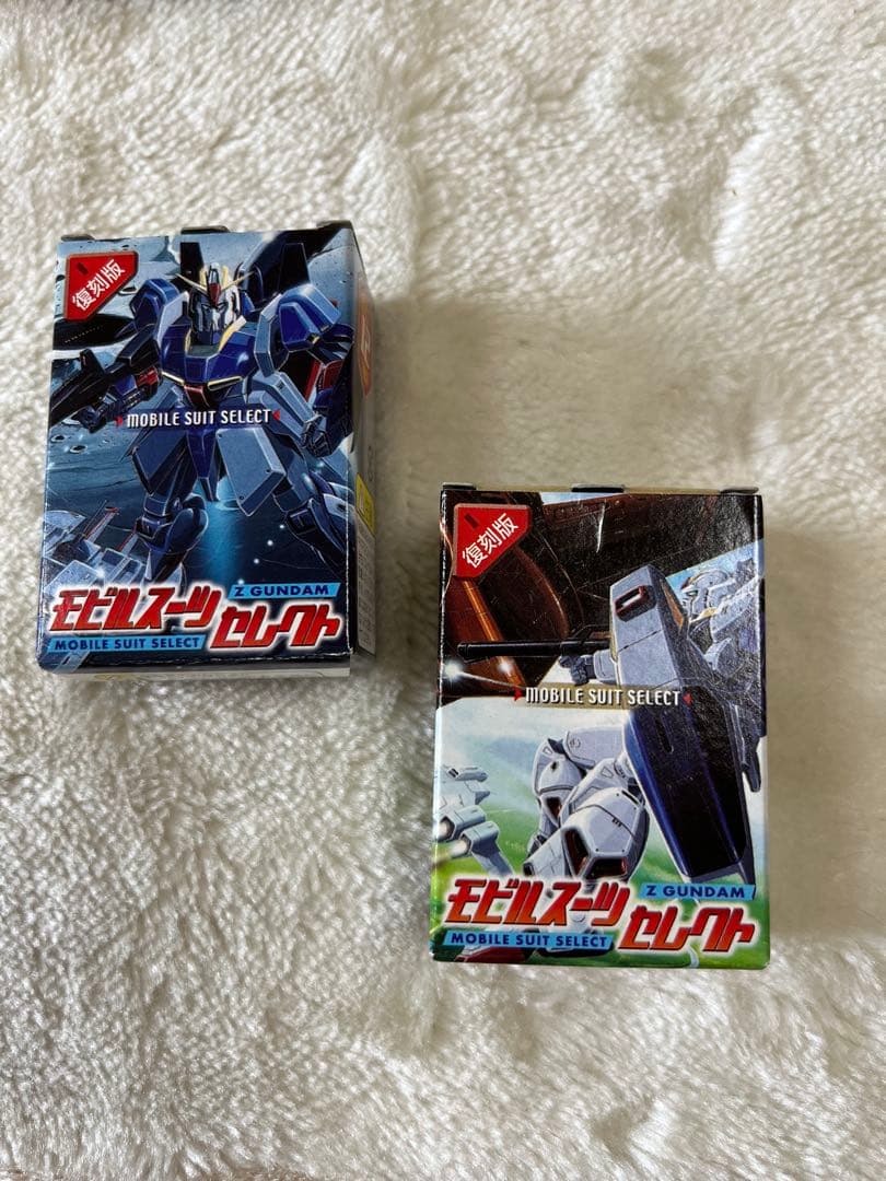 森永製菓　チョコスナック　機動戦士Zガンダム モビルスーツセレクト復刻版　全種