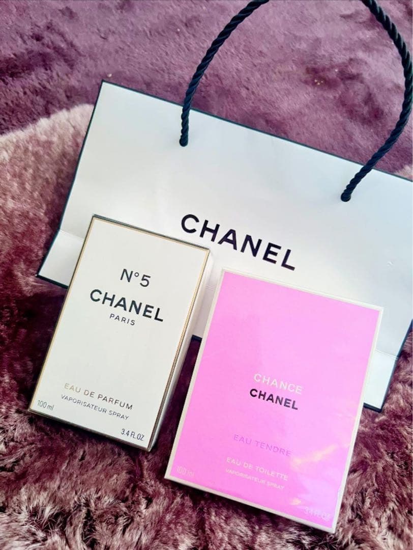 CHANEL N°5 & CHANCE 香水セット ギフトバッグ付き