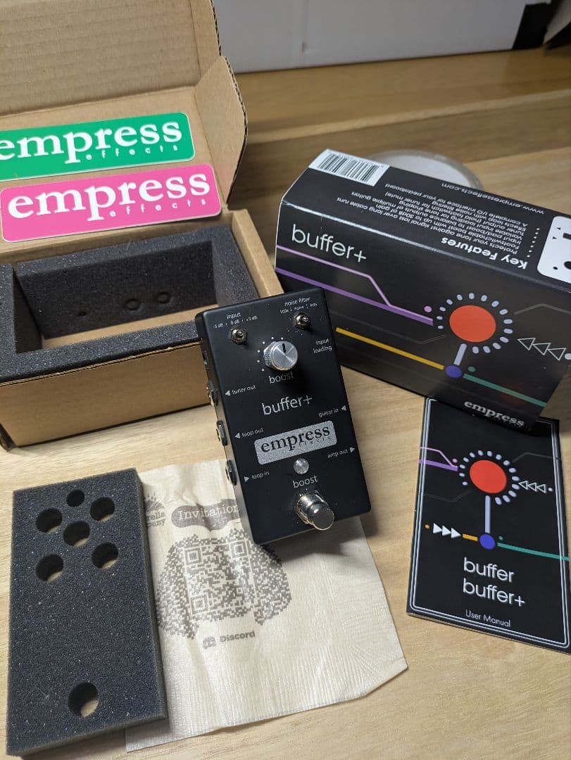 empress buffer+ エフェクター