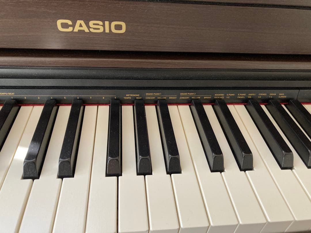 CASIO 88鍵 ダークブラウン電子ピアノ
