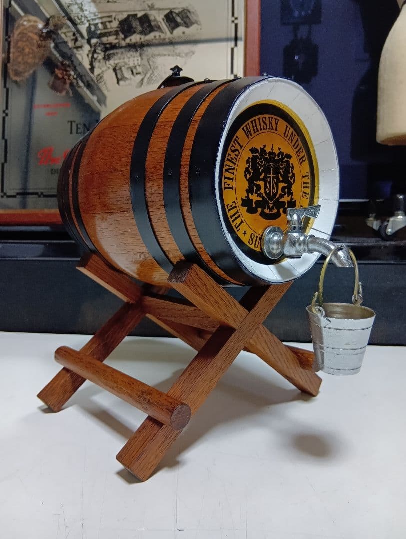 売約済　1970's　非売品　サントリー　山﨑蒸留所　初号樽型　店頭備品