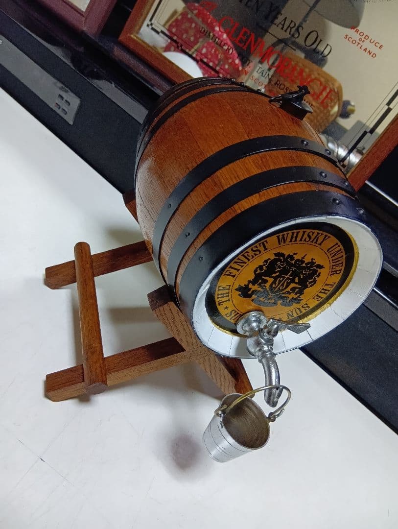 売約済　1970's　非売品　サントリー　山﨑蒸留所　初号樽型　店頭備品