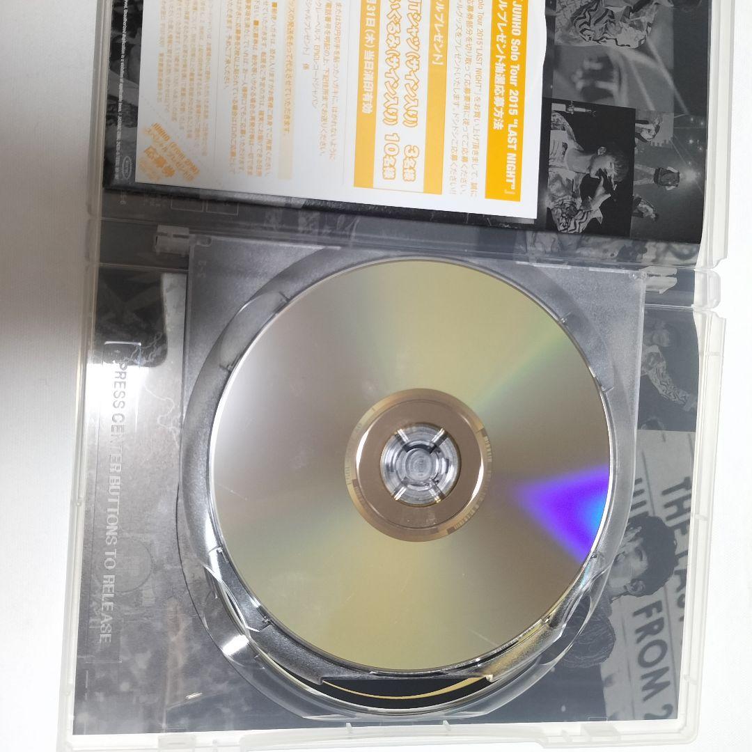 JUNHO/ソロツアー 2015　LAST NIGHT　初回生産限定DVD　中古