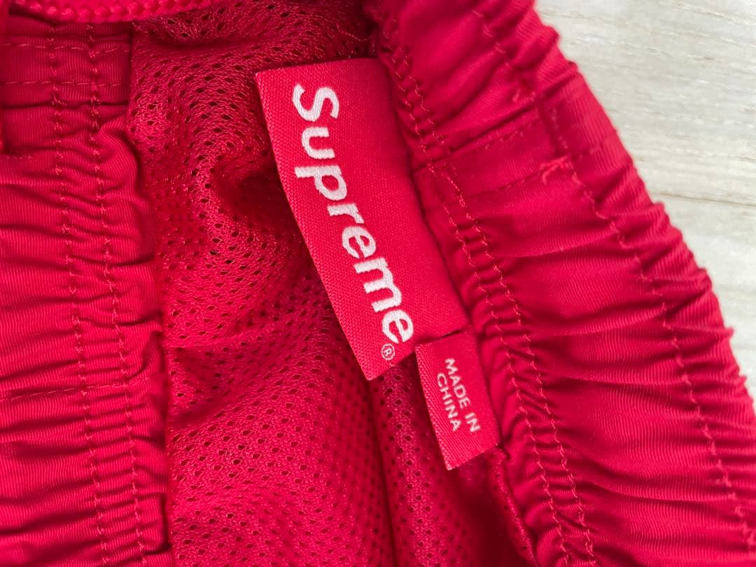 SUPREME Nylon Water Short パンツ ショーツ S レッド
