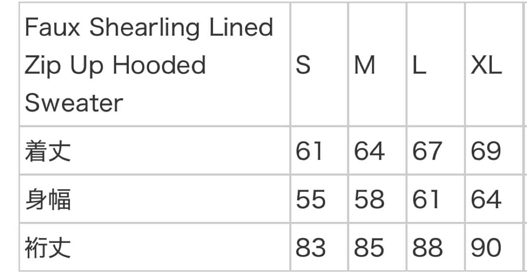 Y*a様 Faux Shearling Lined ZipUp HoodedSw