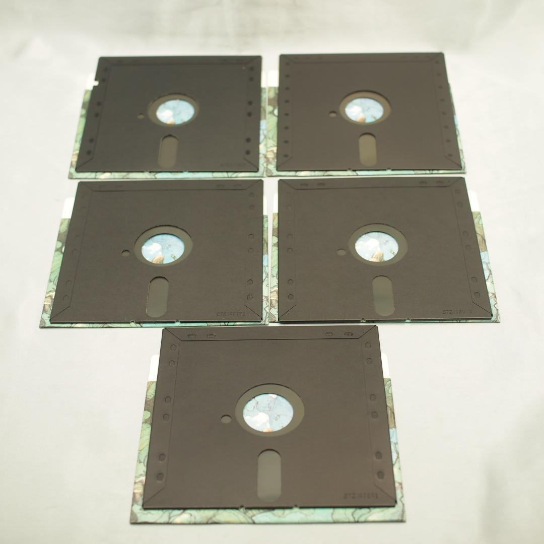 ソーサリアン　PC-8801　5\"2HD 5枚組　動作未確認