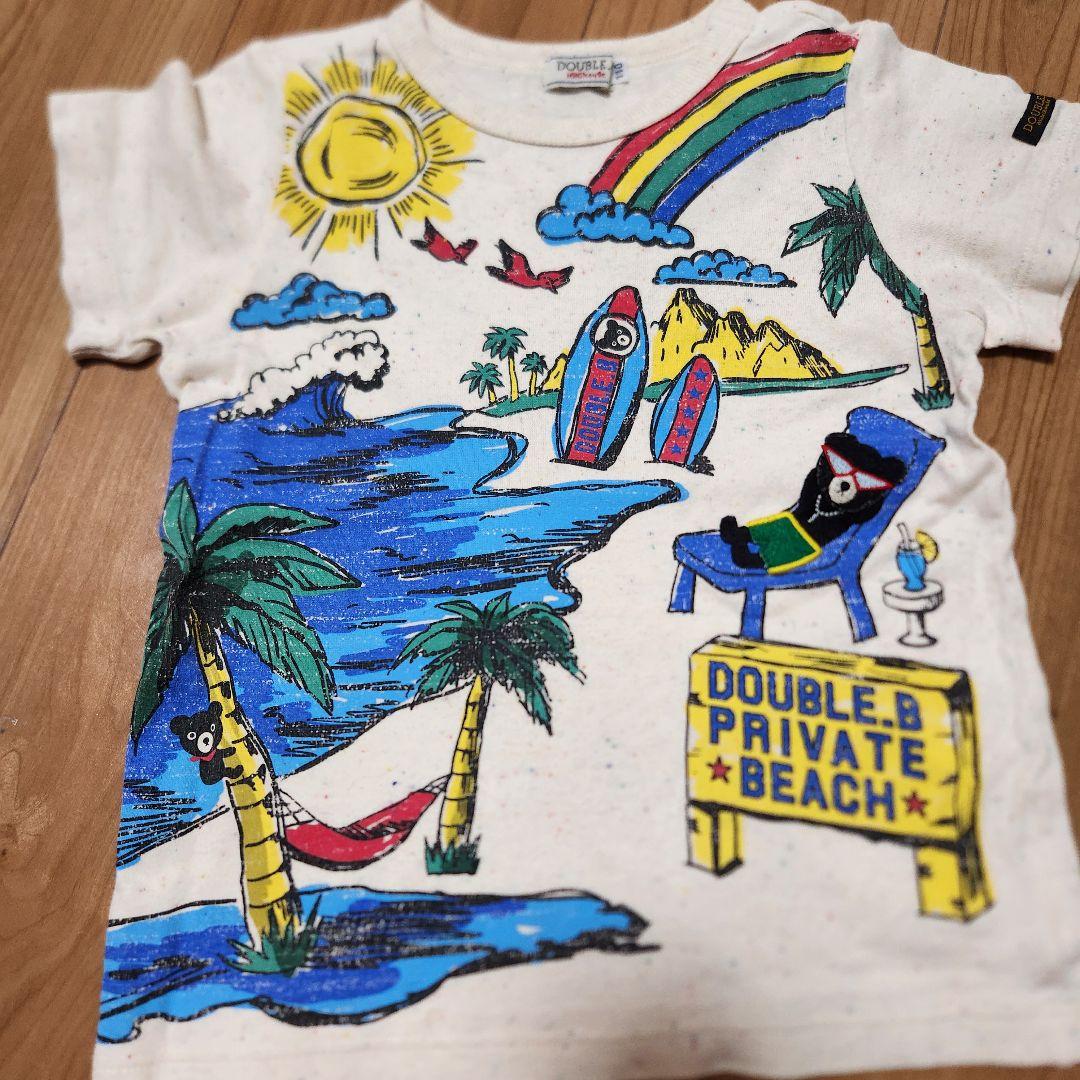 な ダブルビー半袖Tシャツ3枚 110cm