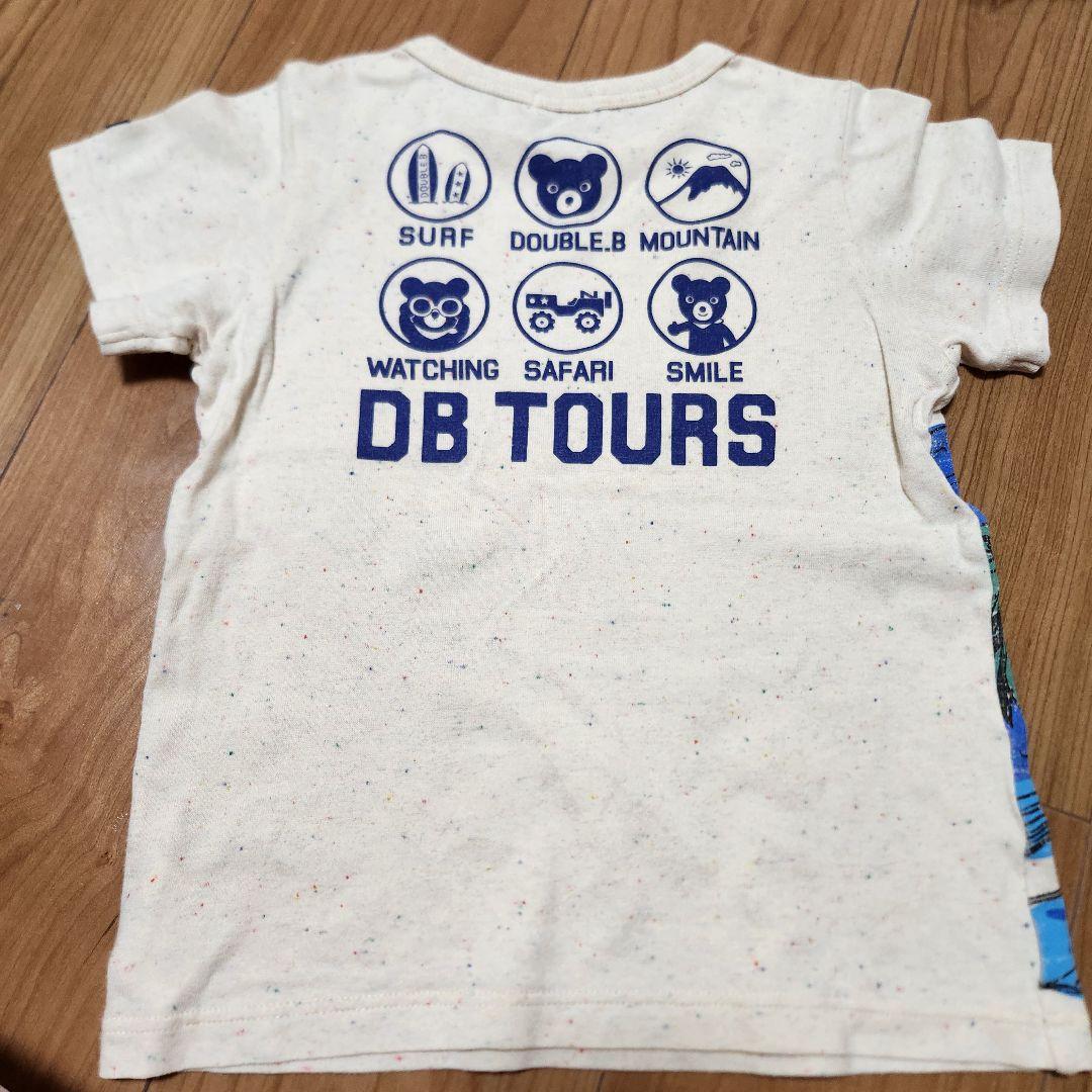 な ダブルビー半袖Tシャツ3枚 110cm