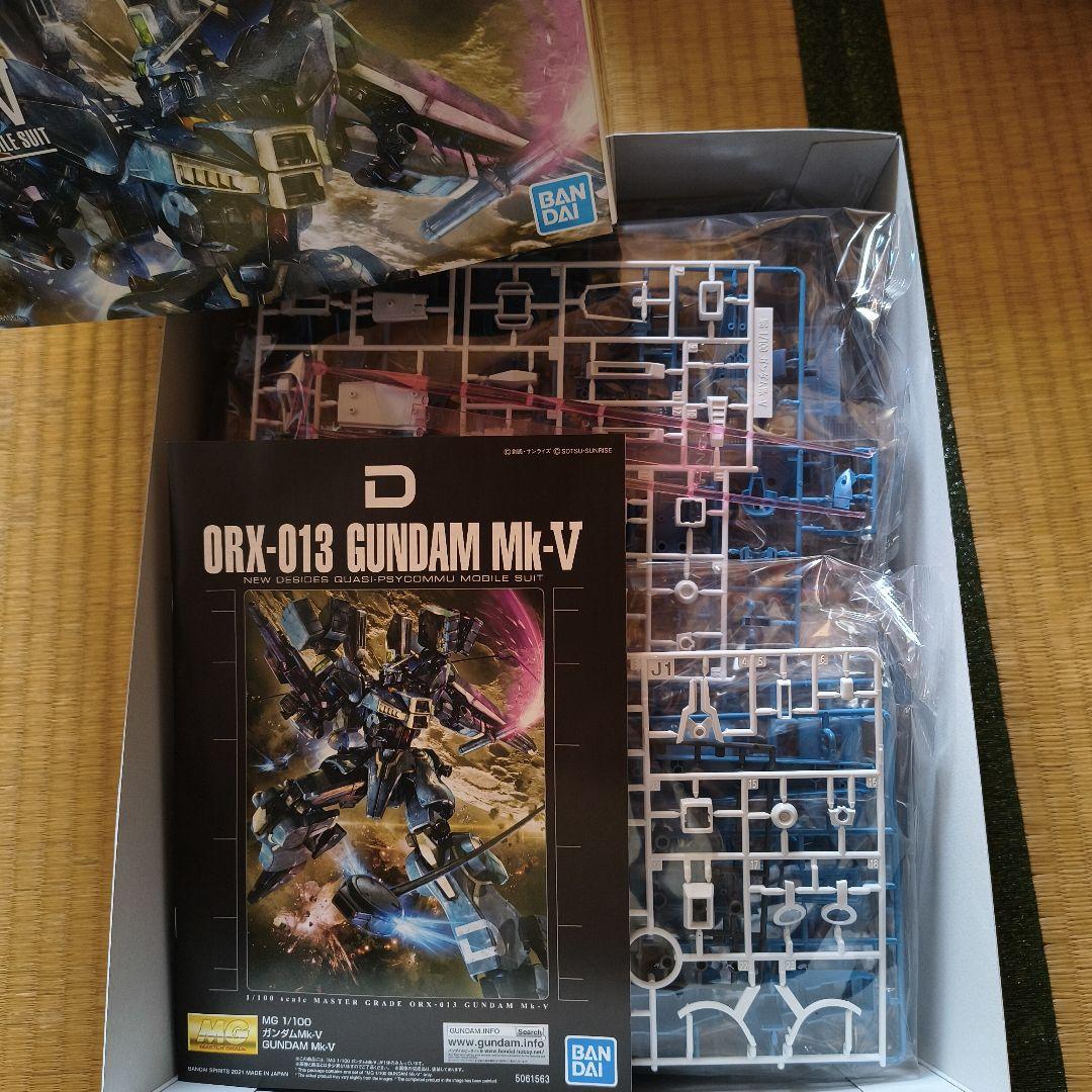【新品未組立】MG ORX-013 ガンダムMk-V　プレバン
