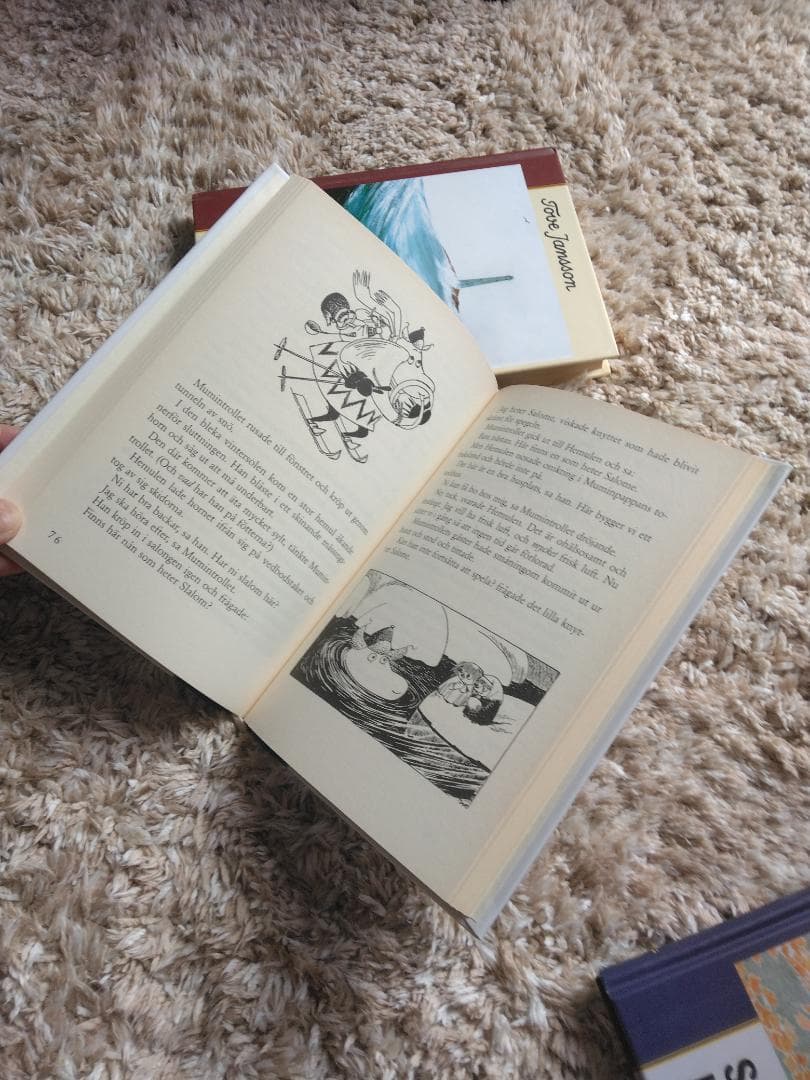 ムーミンスウェーデン語版3冊セット