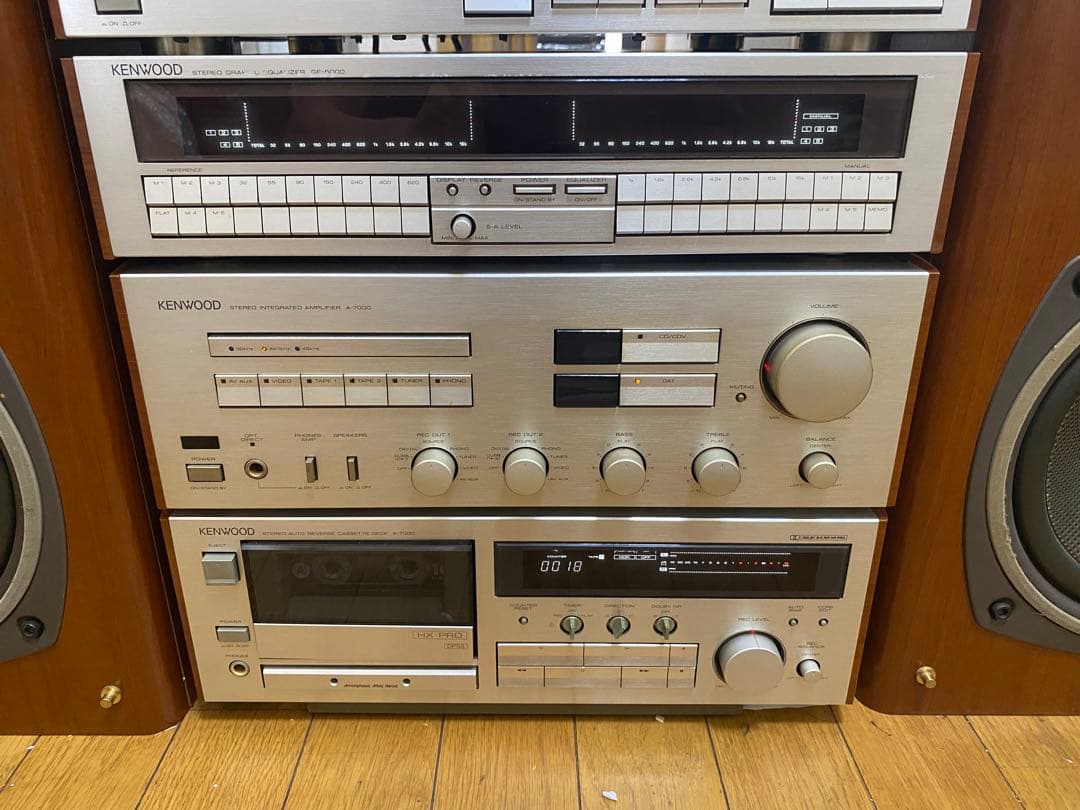 KENWOOD ステレオアンプ システムコンポ .A7000