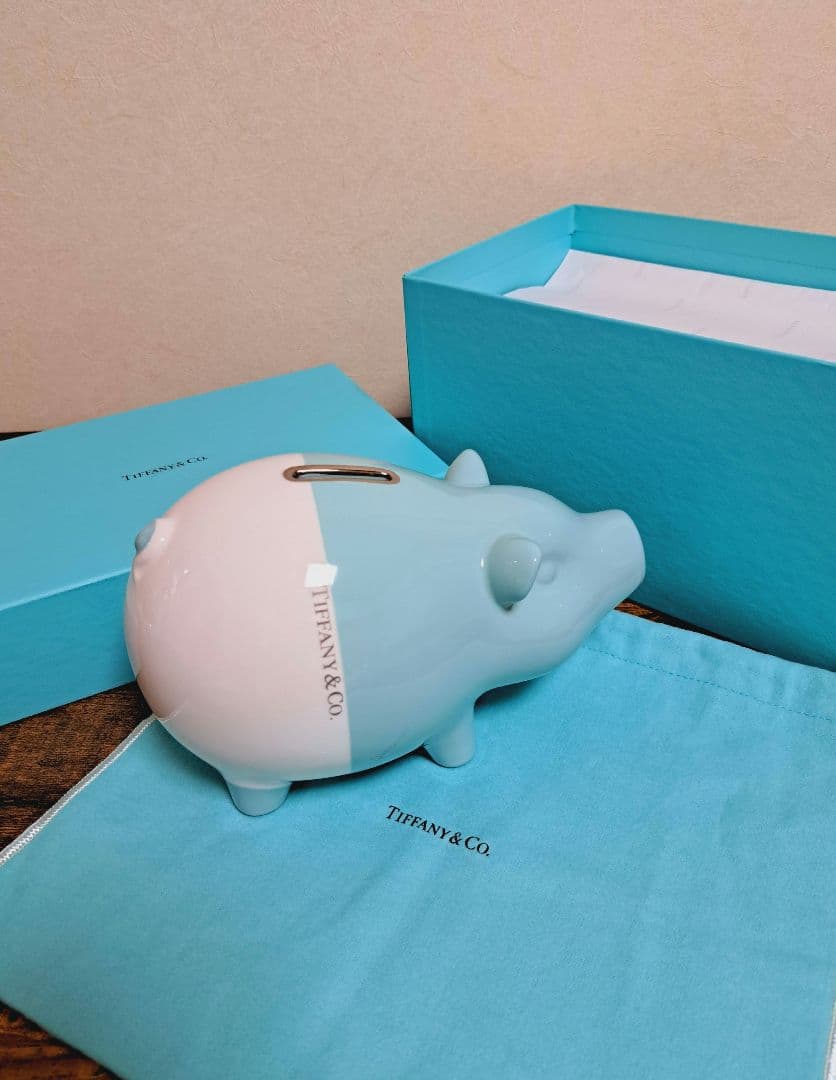 ティファニー ピギーバンク 貯金箱