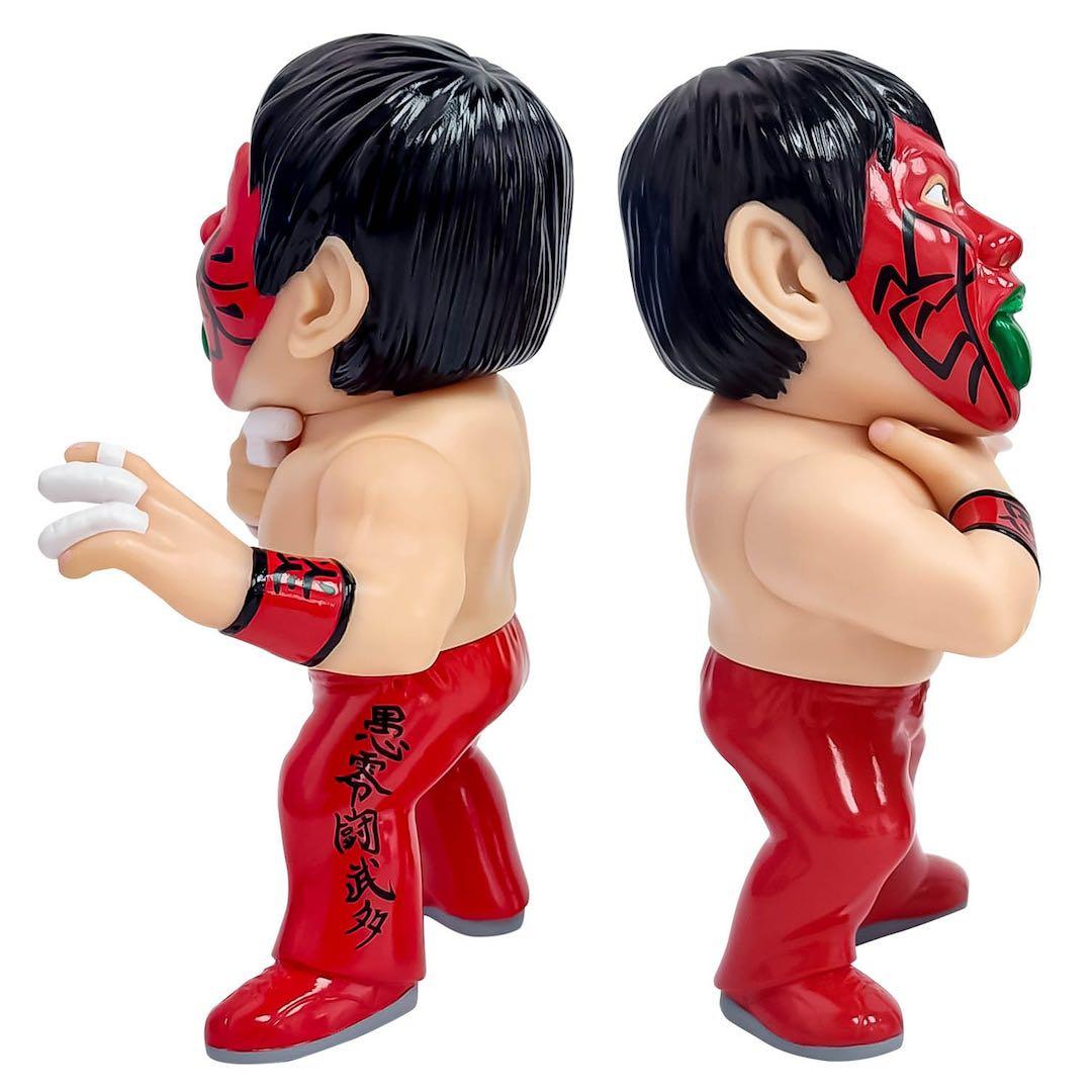 16dソフビコレクション★グレート・ムタ 初期 赤ペイント 武藤敬司 ジュウロク