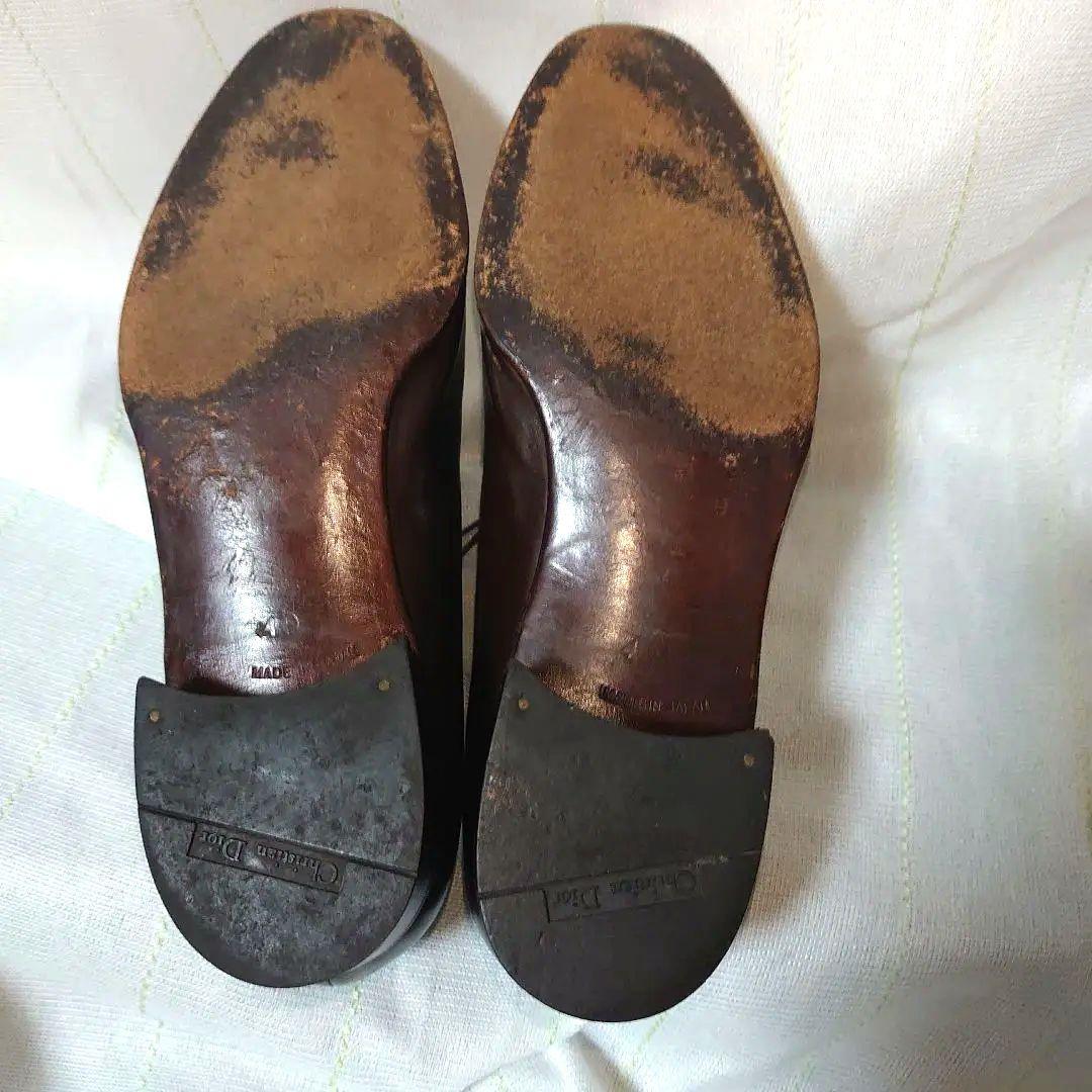 クリスチャン・ディオール　【ドレスアップシューズ　25cm　ダークブラウン】