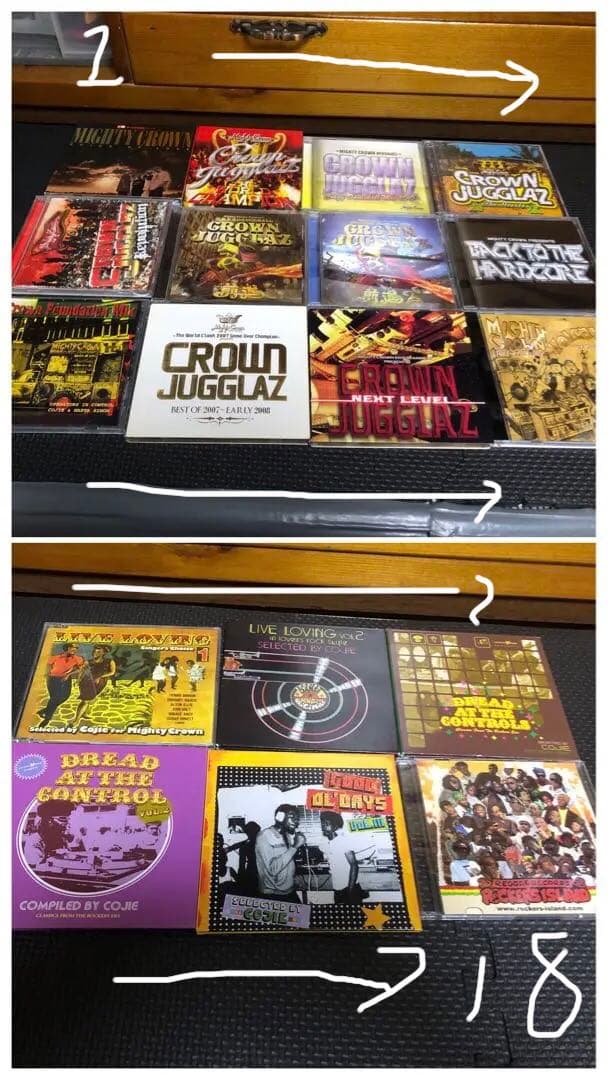 マイティクラウン MIGHTY CROWN mixCD 18枚　まとめ売り