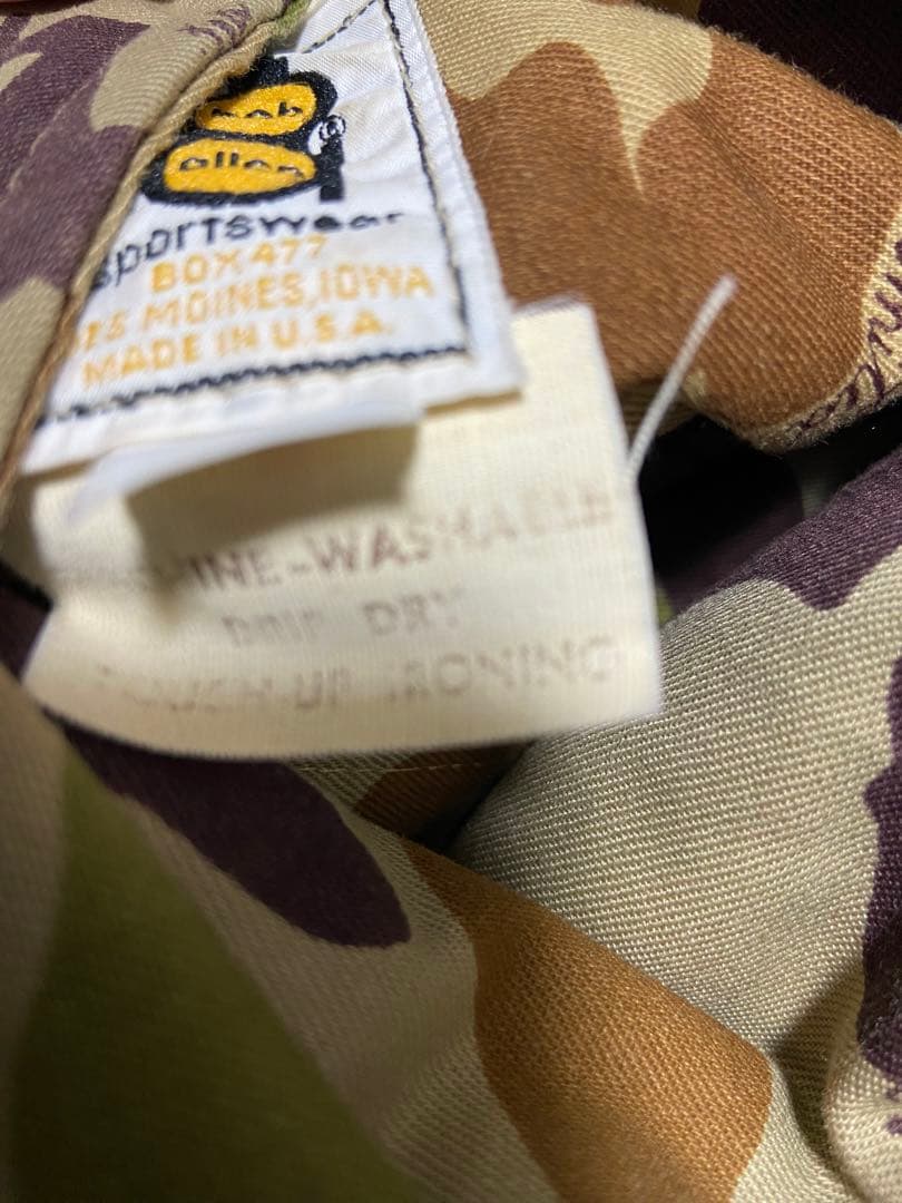 貴重★bob allenマックカモ　duck camo ダウンベスト