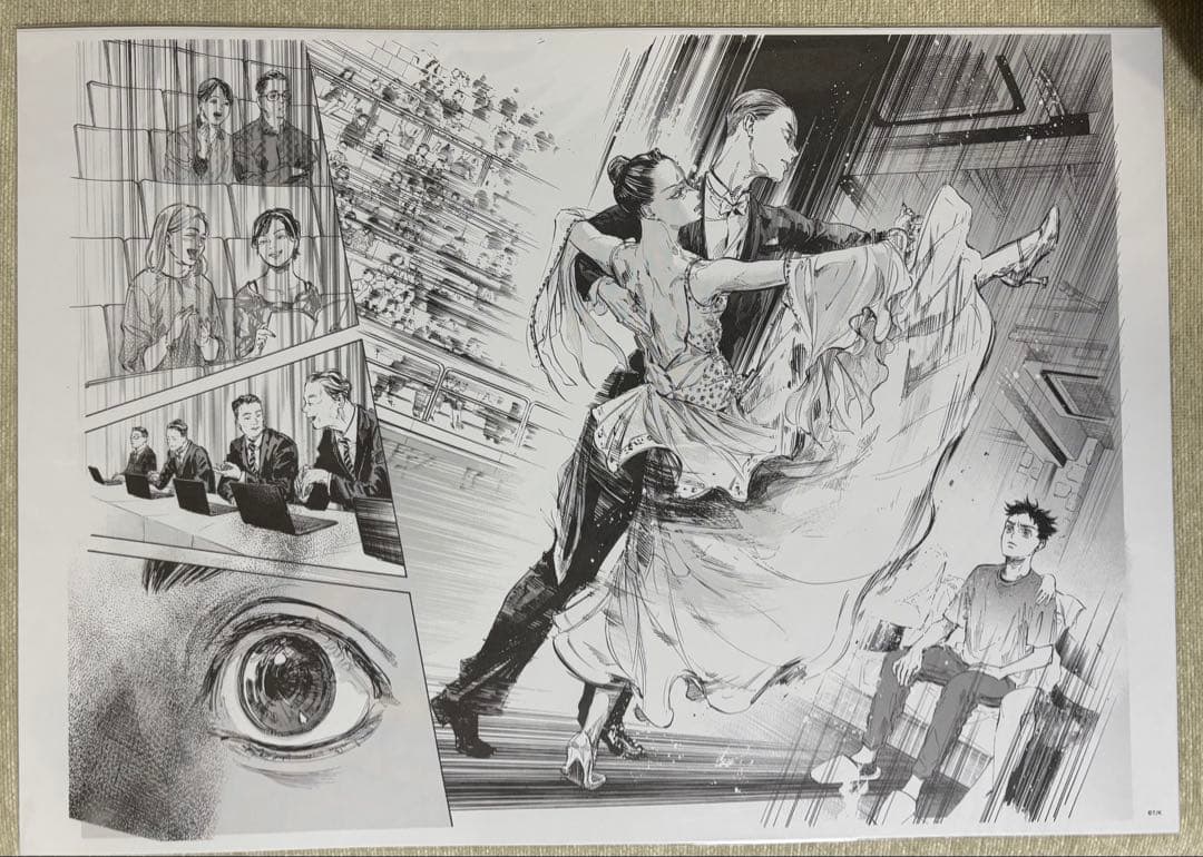 ボールルームへようこそ　原画展　複製原画セット【B3】12枚