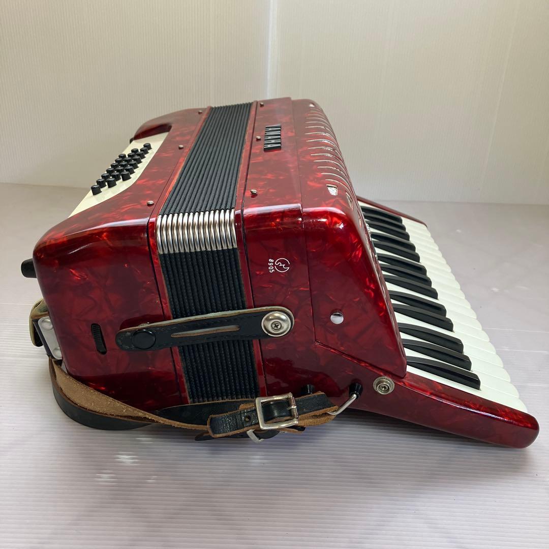 YAMAHA アコーディオン　8905 ケース、取扱説明書付き