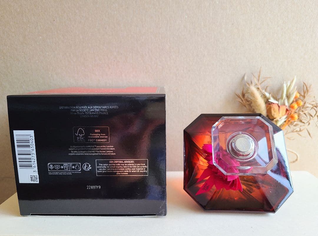 D*u様 ランコム ラニュイトレゾア インテンス 100mlサイズ USED 箱