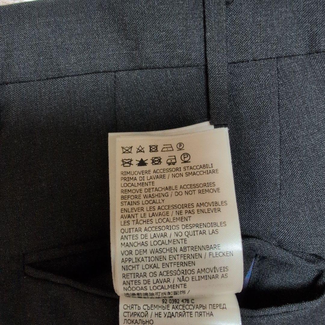 INCOTEX(インコテックス) 1NT035 春夏ウール 48サイズ Cグレー