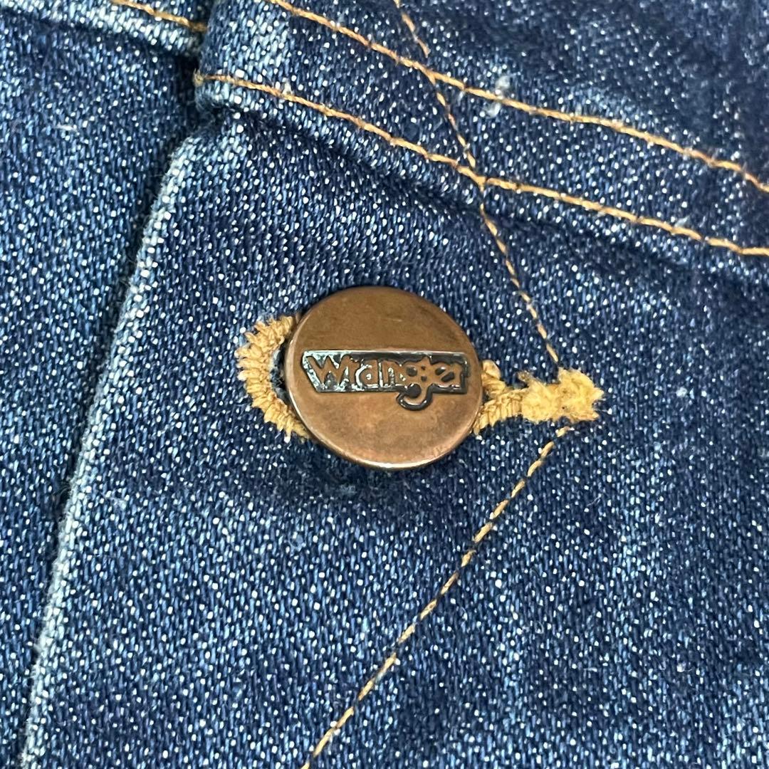 80s ヴィンテージ ラングラー デニムジャケット Wrangler 古着 M