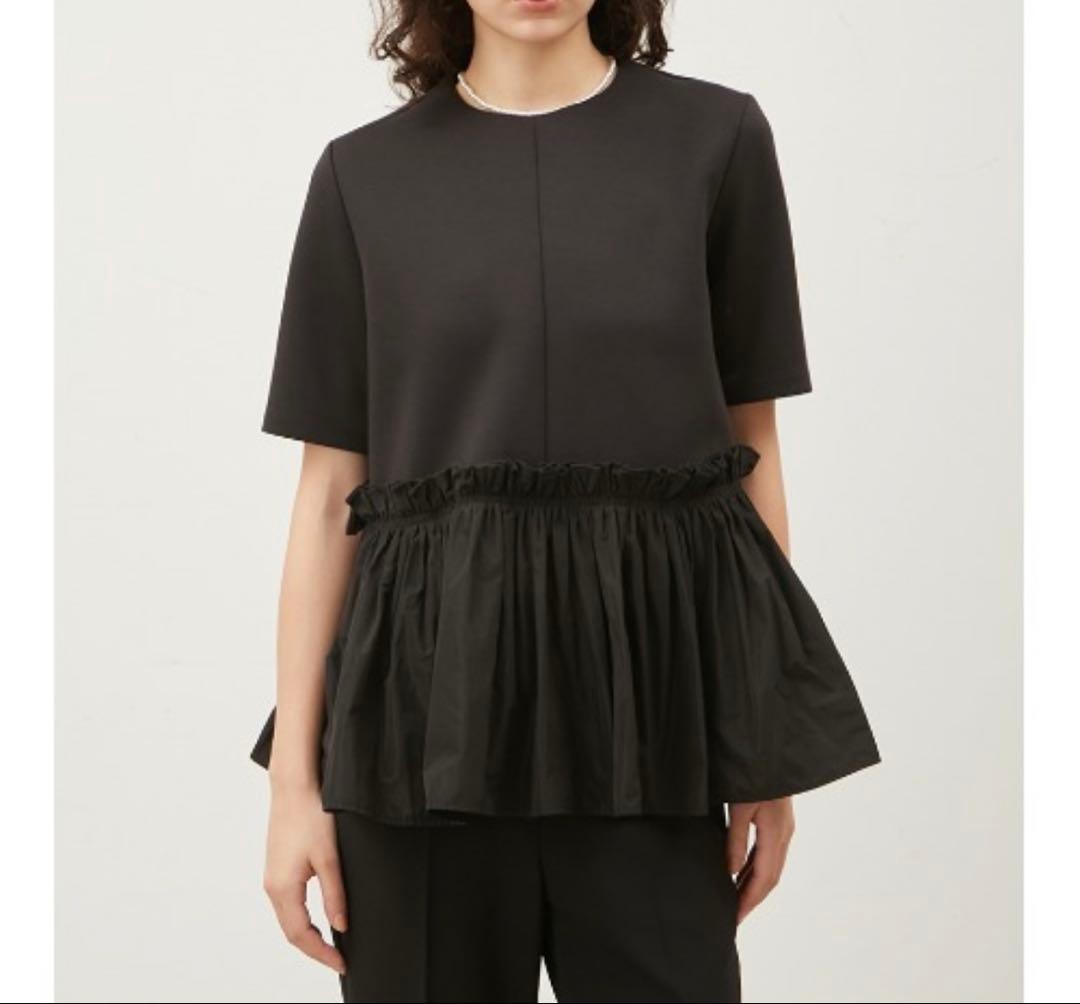 Mila Owen ドッキングペプラムトップスブラウス　新品