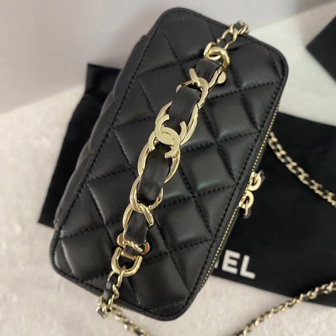 (シャネル)CHANELノベルティ★バニティ型 ミニショルダーバッグ★即発★箱付