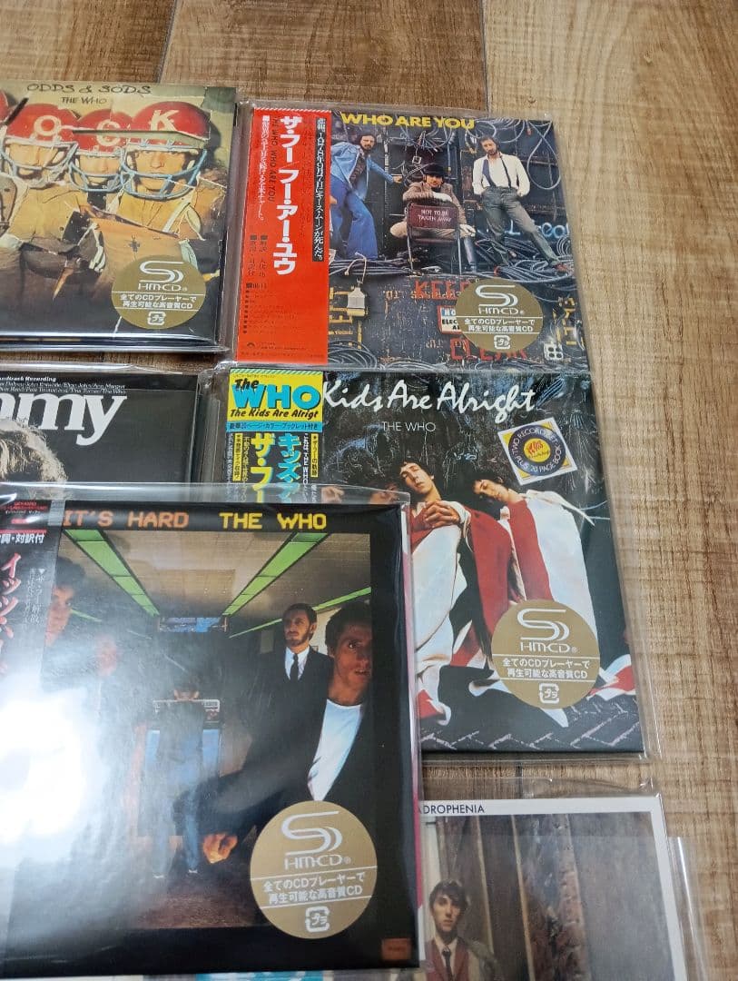 The Who 紙ジャケ　CDセット　未開封新品　ボートラ多数