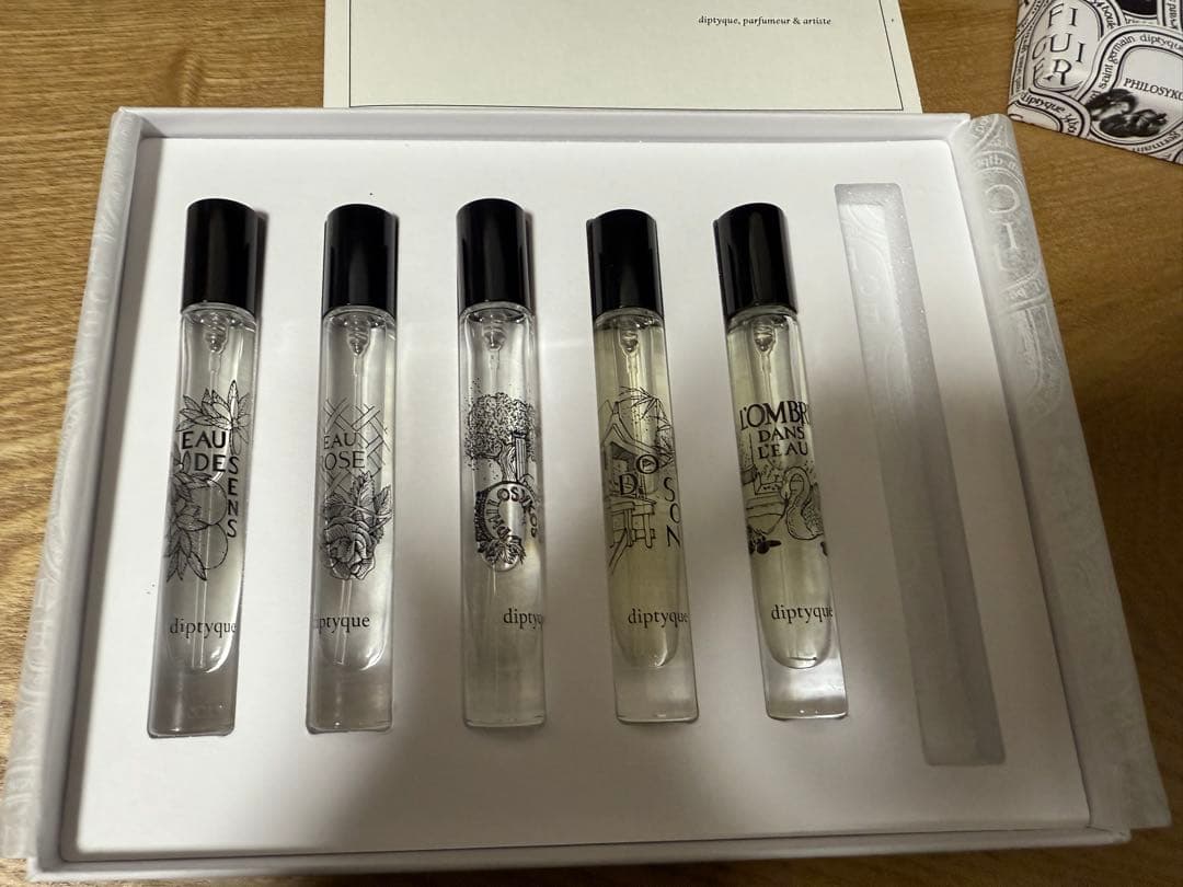 diptyqueディプティック オードパルファン　ディスカバリーセット5種類