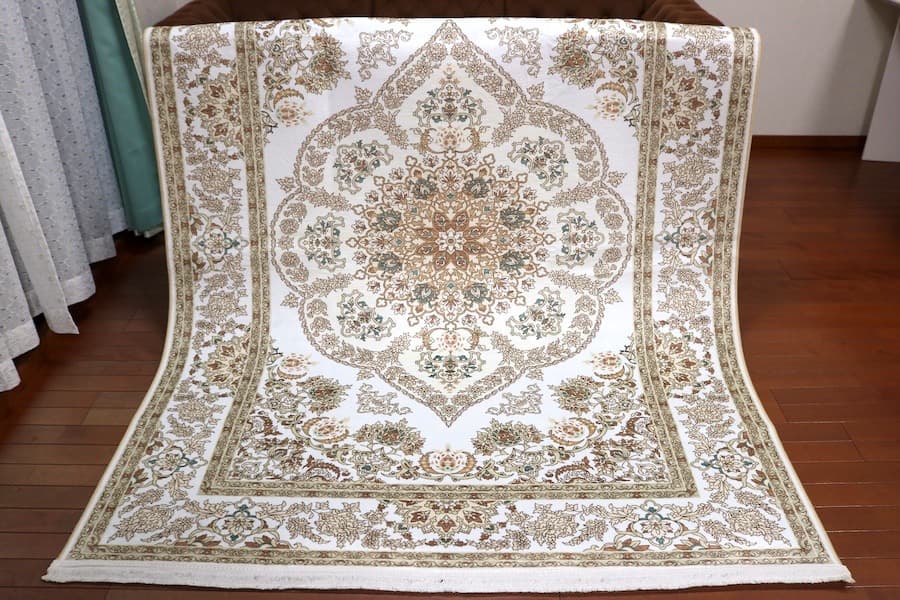 送料無料！ペルシャ柄絨毯160×220ラグカーペット訳あり