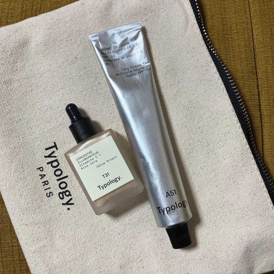 Typology T31-グロウドロップス、日中用モイスチャライザー SPF50