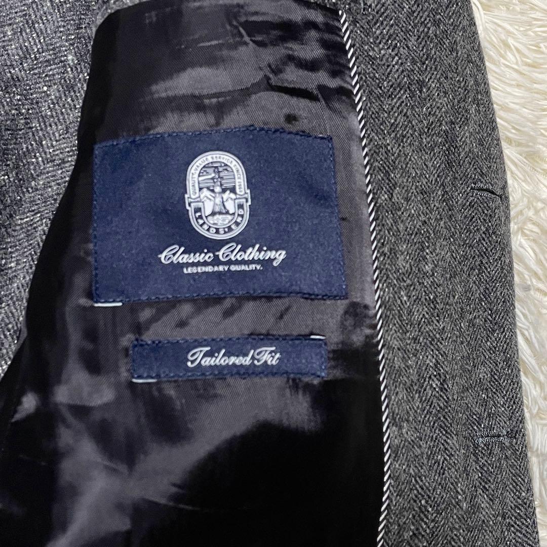 【未使用品】LAND'S END オルメザーノ シルク テーラードジャケット